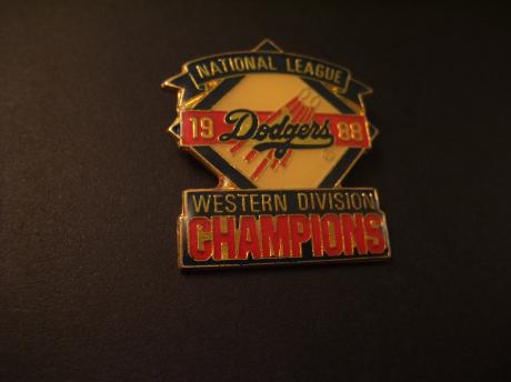 The Los Angeles Dodgers  Western Division & World Series Champions 1988
